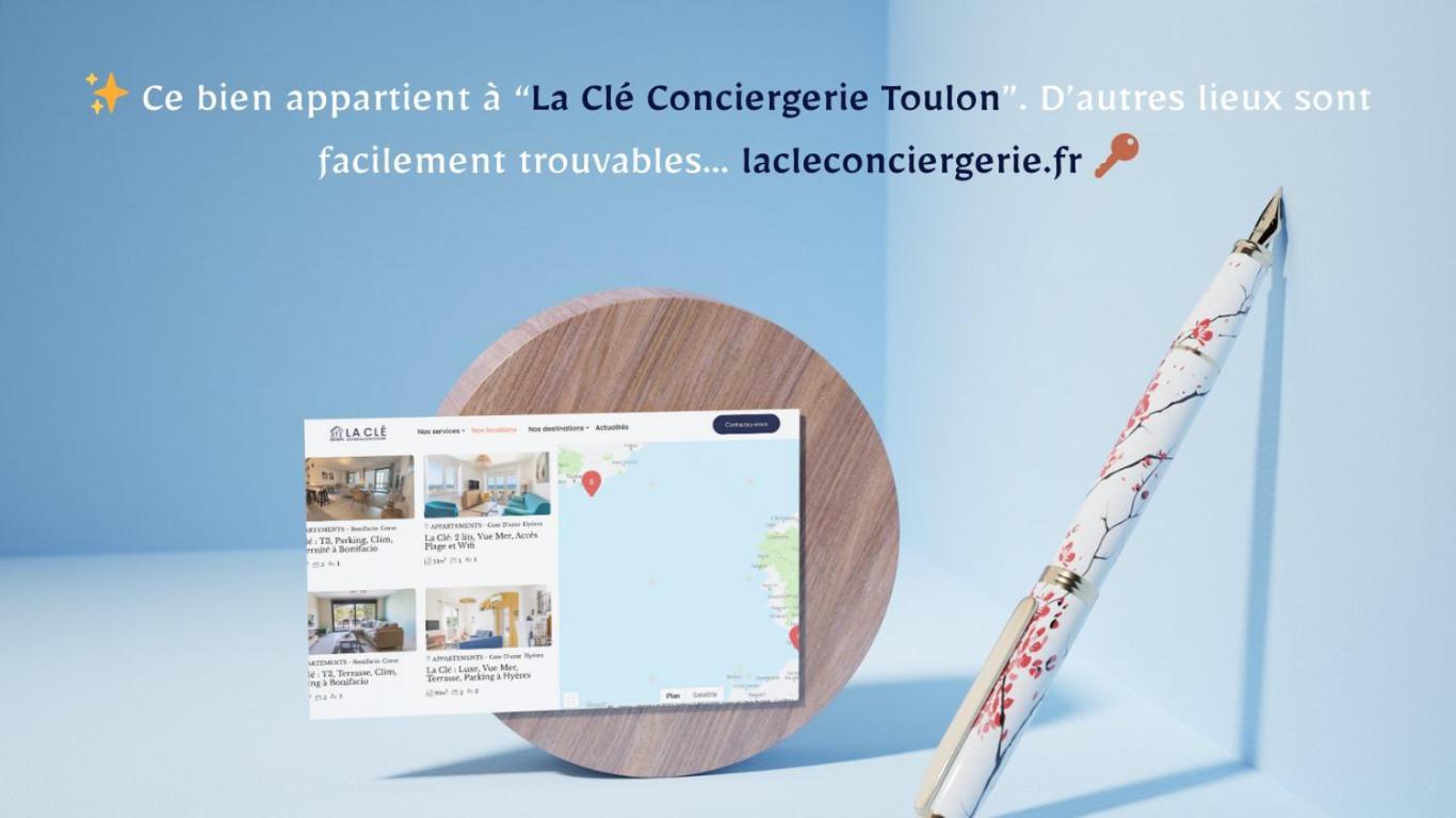 La Cle - Port - Gare - Centre De Toulon Apartment Exterior foto